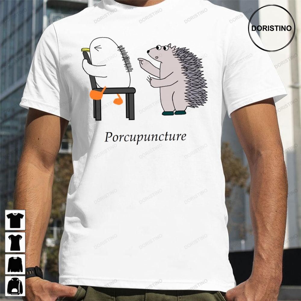 Cute Acupuncture Hedgehog Awesome Shirts